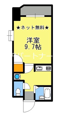 鹿児島中央駅 徒歩7分 2階の物件間取画像